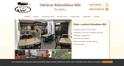 Desktop Screenshot of cukrarna-rb.cz